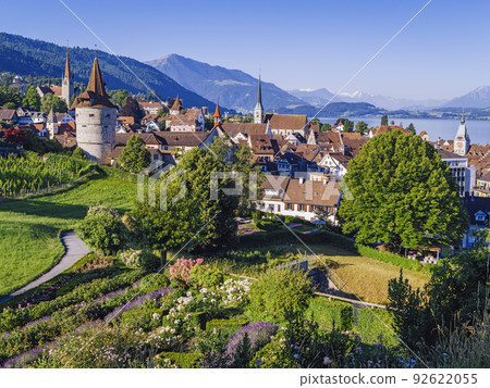 Beautiful city of Zug Switzerland 92622055
