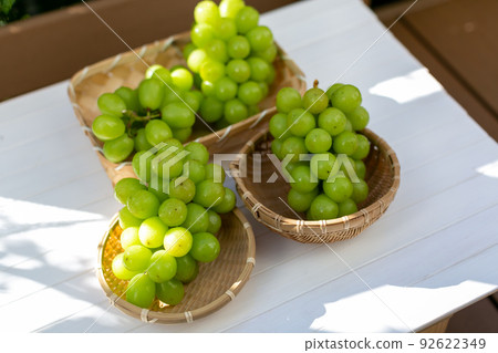 Shine Muscat grapes Shine Muscat grapes 92622349