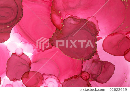 Alcohol ink abstract texture or fluid art background 92622639
