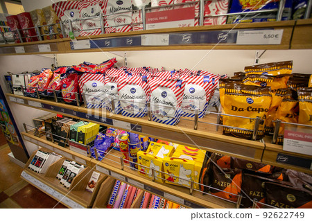 Convenience store in the Baltic cruise (between Stockholm and Helsinki) Convenience store in the Baltic cruise (between Stockholm and Helsinki) 92622749