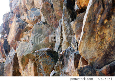 Rugged rock surface 92623261