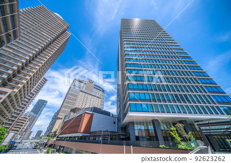 Kawasaki Cityscape in Japan View of JR Kawasaki Tower in front of Kawasaki Station Kawasaki Cityscape in Japan View of JR Kawasaki Tower in front of Kawasaki Station 92623262