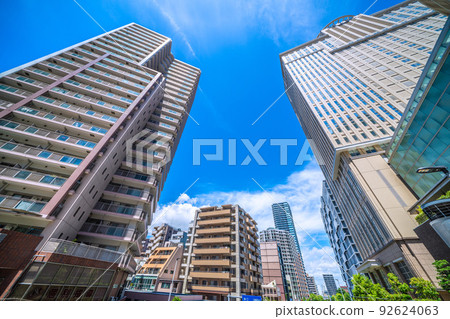 Cityscape of Kawasaki, Japan View of Musa Kawasaki and tower apartments in front of Kawasaki Station Cityscape of Kawasaki, Japan View of Musa Kawasaki and tower apartments in front of Kawasaki Station 92624063
