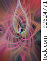 Abstract Autumn Leaves I 92624771