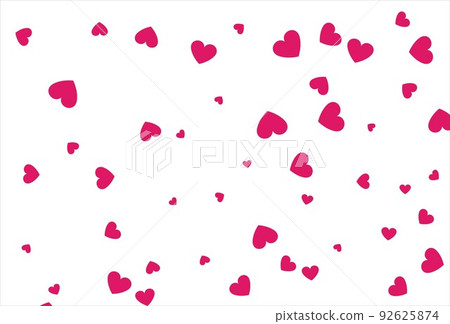 Red heart background. Love confetti background Red heart background. Love confetti background 92625874