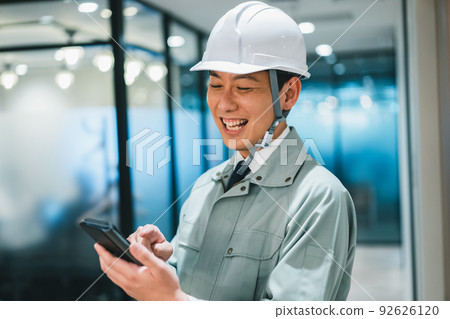 smartphone, sumaho, hardhat 92626120