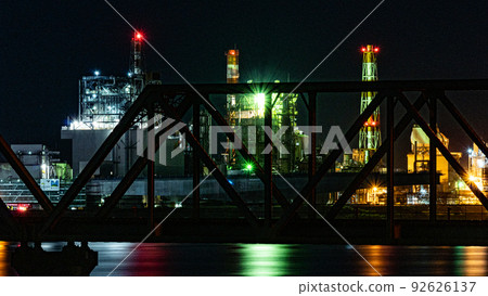 Floating factory side 2 - Stock Photo [92626137] - PIXTA