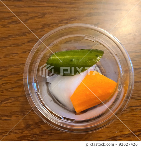 pickled fresh vegetables 92627426