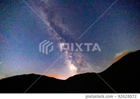 龍嶽山脊和銀河 92628072