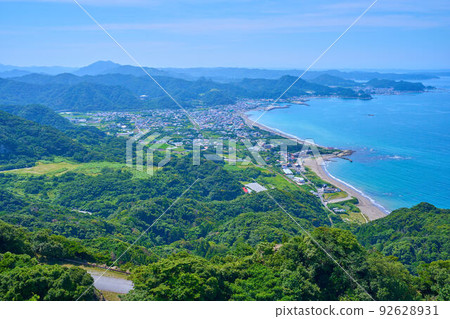 從千葉縣能古切山山町站看南側（京南町、阿波郡等） 92628931