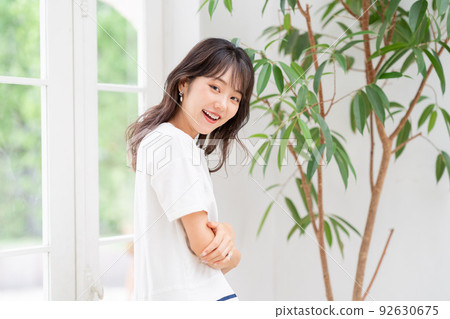 Beautiful Japanese women 92630675