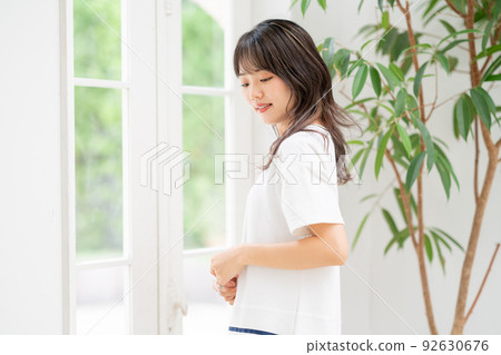 Beautiful Japanese women 92630676