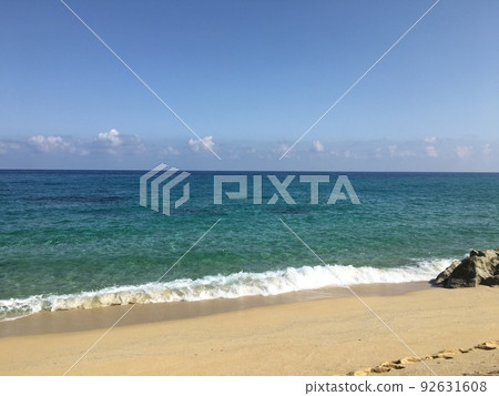 屋久島永田 inaka 海灘 海岸 海 波 92631608