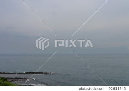 Cloudy sky sea coast Cloudy sky sea coast 92631843