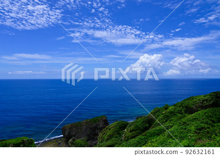 The coast seen from Okinawa Peace Memorial Park The coast seen from Okinawa Peace Memorial Park 92632161
