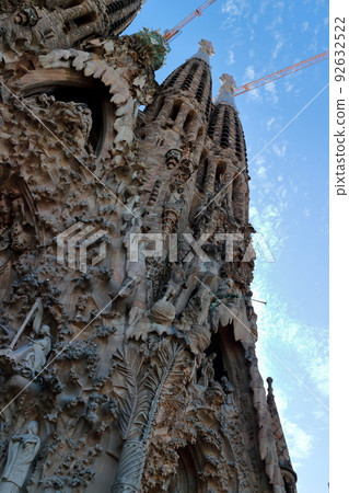 聖家堂 西班牙 巴塞羅那 聖家堂 西班牙 巴塞羅那 92632522