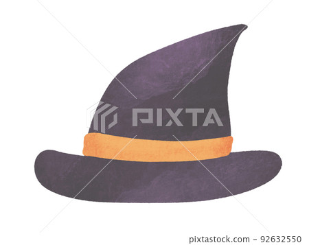Halloween material (witch hat, single item) 92632550