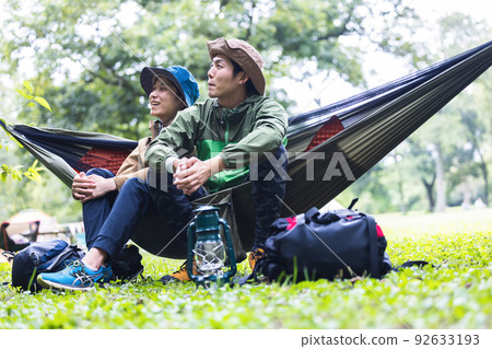 Outdoor camping hammock 92633193