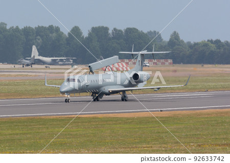 Greek Air Force EMB-145H Airborne Early Warning and Control Aircraft Takeoff 92633742