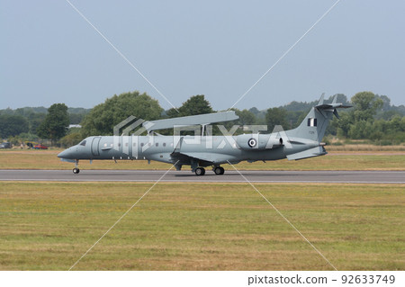 Greek Air Force EMB-145H Airborne Early Warning and Control Aircraft Takeoff 92633749