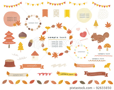 Autumn frame set 92633850