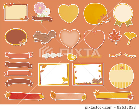 Autumn frame set 92633858