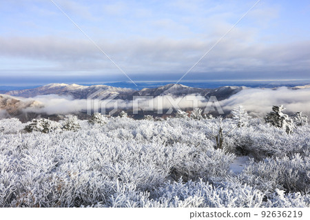 德裕山國立公園山頂的冬季雪景 92636219