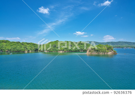 【從志摩地中海村眺望英虞灣】三重縣志摩市濱島町沙子 92636376