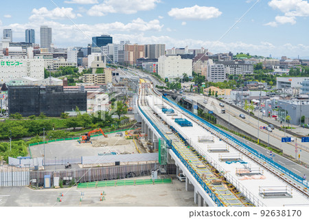 大阪府北大阪急行線延長工程箕面茅野站 92638170