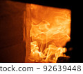 柴窯的熾熱火焰 92639448