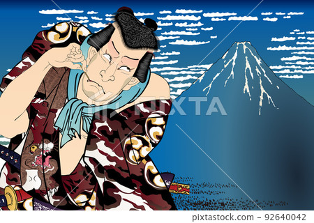 好風晴天&歌舞伎演員 92640042