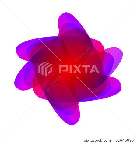 Abstract fluid symbol. Blur gradient colors logo with soft transition effect. Modern futuristic colorful shape pattern. Jpeg design element Abstract fluid symbol. Blur gradient colors logo with soft transition effect. Modern futuristic colorful shape pattern. Jpeg design element 92640080