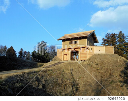 Minowa Castle ruins Kuo Ma out west toraguchimon Minowa Castle ruins Kuo Ma out west toraguchimon 92642920