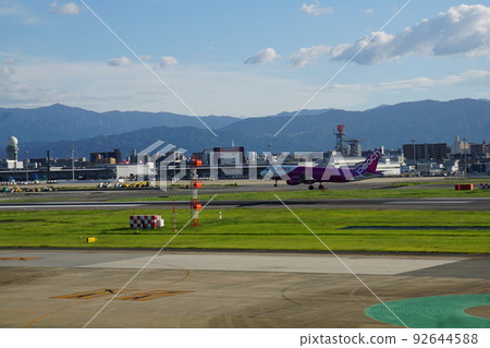 Fukuoka airport plane Fukuoka airport plane 92644588