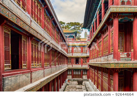 Temple of Xumi Fushou, Eight Outer Temples in Chengde, Hebei province, China Temple of Xumi Fushou, Eight Outer Temples in Chengde, Hebei province, China 92644664