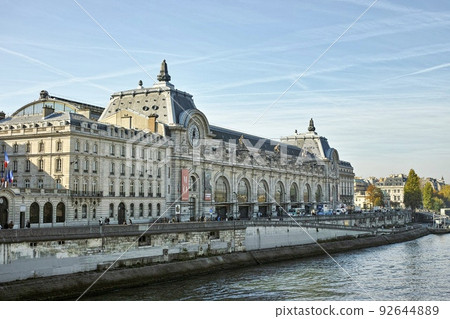 Musée d'Orsay seen from across the Seine (Paris, France) Musée d'Orsay seen from across the Seine (Paris, France) 92644889