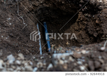 Water pipe work Pipe replacement work Water pipe work Pipe replacement work 92644918