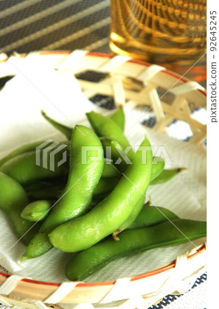 Beer and Edamame Beer and Edamame 92645245