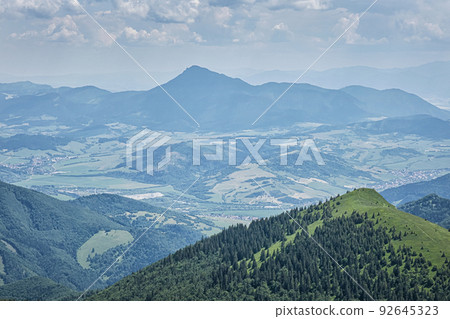 Big Choc and Osnica from Big Rozsutec, Little Fatra, Slovakia 92645323