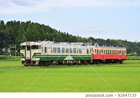 Kominato Railway Kazusa Kawama Kiha 40-4 + Kiha 214 Kominato Railway Kazusa Kawama Kiha 40-4 + Kiha 214 92647135