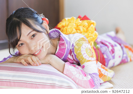 Yukata female portrait 92647212