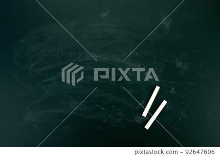 Green Chalkboard. Chalk texture school board display for background. Green Chalkboard. Chalk texture school board display for background. 92647606