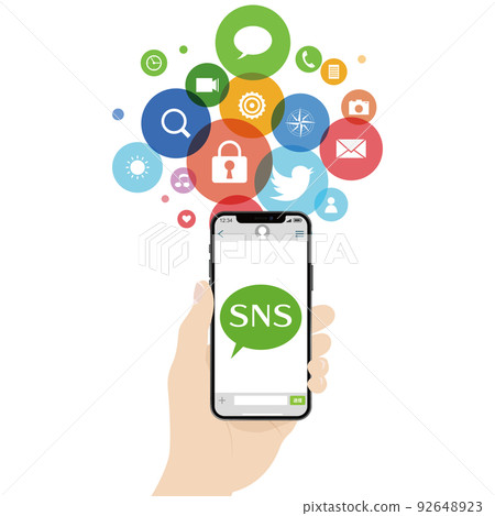智能手機（SNS） 92648923
