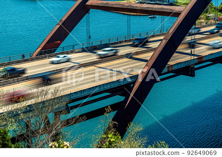 Pennybacker Bridge - 360 Bridge - in Austin Texas 92649069