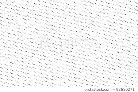Halftone background. Monochrome dots on white texture. Vintage subtle backdrop. Simple dotted wallpaper. Abstract grunge effect with circles. Vector illustration 92650271
