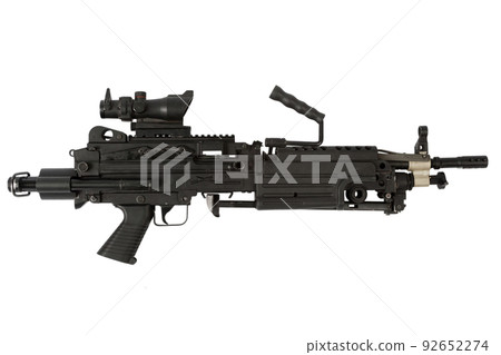 M249 machine gun M249 machine gun 92652274