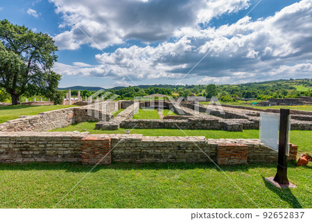 Remains of ancient Roman city of Gamzigrad (Felix Romuliana) in Serbia 92652837