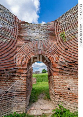 Remains of ancient Roman city of Gamzigrad (Felix Romuliana) in Serbia 92652843