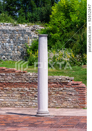 Remains of ancient Roman city of Gamzigrad (Felix Romuliana) in Serbia 92652847