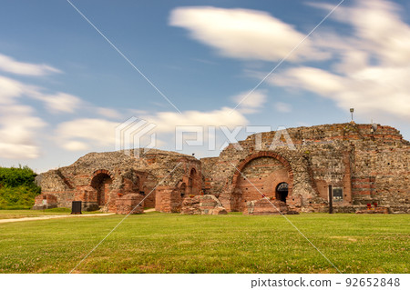 Remains of ancient Roman city of Gamzigrad (Felix Romuliana) in Serbia 92652848